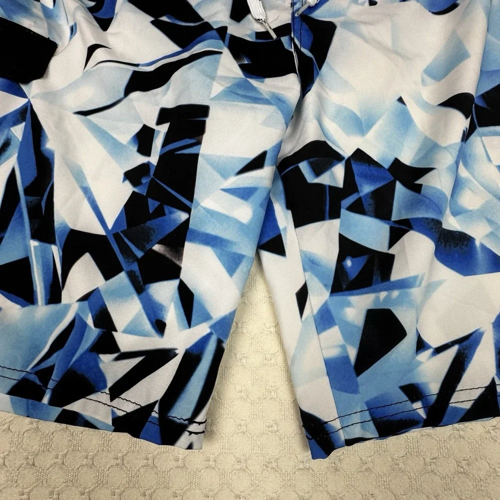 Carbon Board Shorts Mens‎ 36 Abstract Drawstring Pockets Beach Swim Nautical